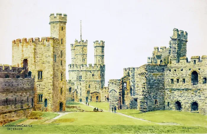 Framed Print : Caernarfon Castle, Gwynedd, Wales Framed Print : Caernarfon Castle, Gwynedd, Wales
