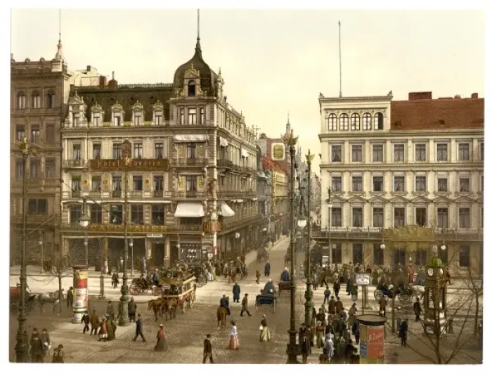 Framed Print : Cafe Bauer, Unter den Linden (Kranzlers Confectionary), Ber Framed Print : Cafe Bauer, Unter den Linden (Kranzlers Confectionary), Ber