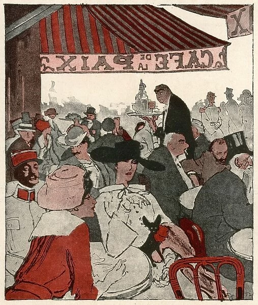 Cafe De LA Paix 1919
