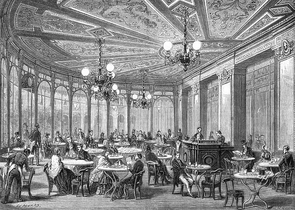 Cafe De LA Rotonde 1856