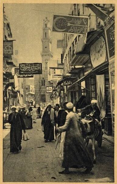 Cairo - Egypt - Bustling street scene