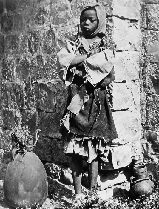 Framed Print : Cairo Egypt Nubian Girl pre-1900 Framed Print : Cairo Egypt Nubian Girl pre-1900