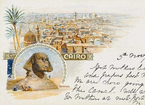 Cairo, Egypt and The Sphinx