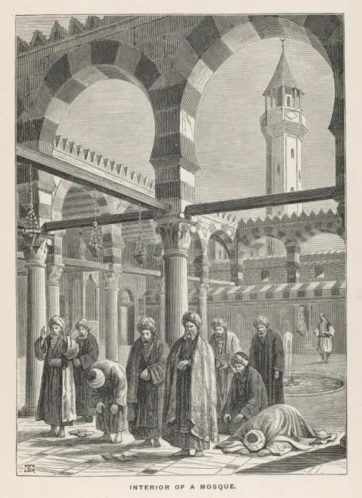 Framed Print : Cairo Mosque Interior Framed Print : Cairo Mosque Interior