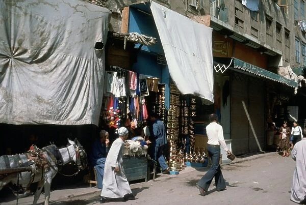 Cairo Street Scene  /  C1970