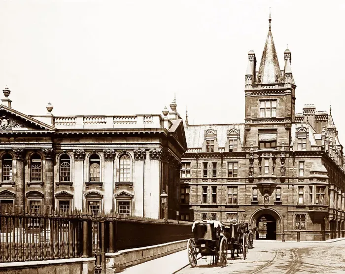 Framed Print : Caius College and Senate House, Cambridge University Framed Print : Caius College and Senate House, Cambridge University