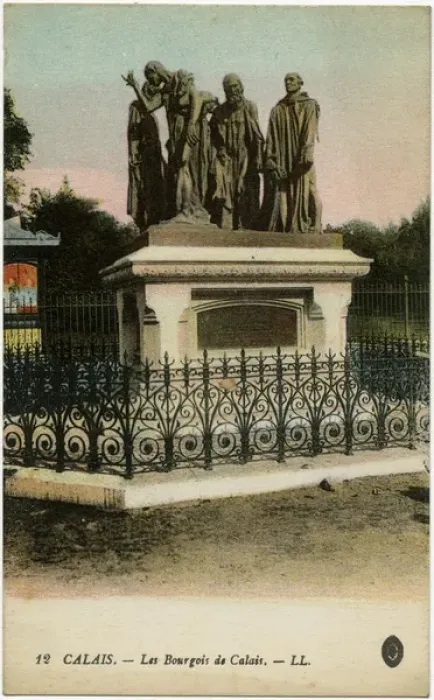 Framed Print : Calais, France - Burghers of Calais statue Framed Print : Calais, France - Burghers of Calais statue