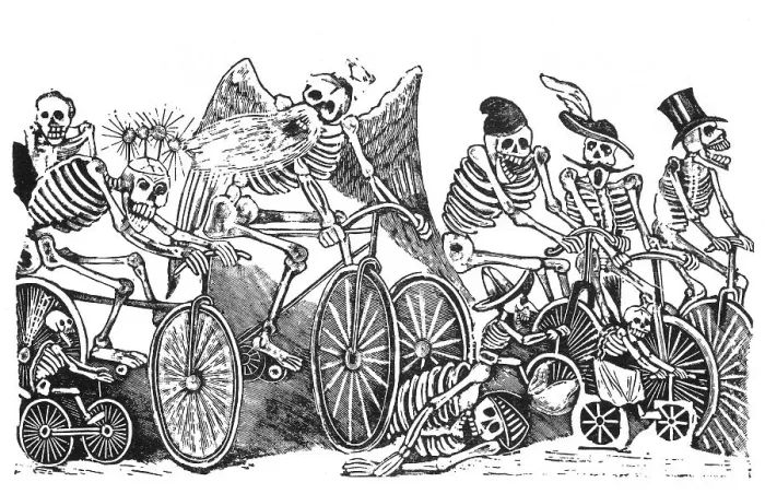 Framed Print : Calavera of the Newspapers, Mexico Framed Print : Calavera of the Newspapers, Mexico