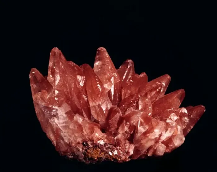 Framed Print : Calcite. Pink crystals of calcite from Cumberland Framed Print : Calcite. Pink crystals of calcite from Cumberland
