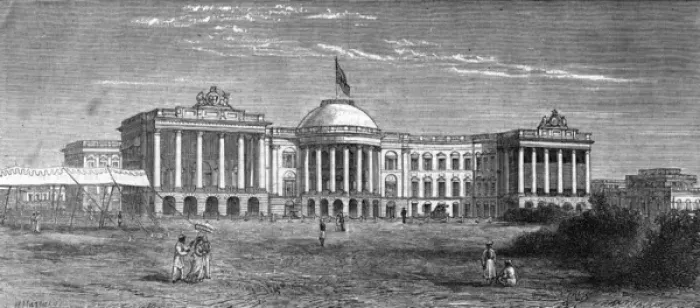 Framed Print : Calcutta / Government Hse Framed Print : Calcutta / Government Hse