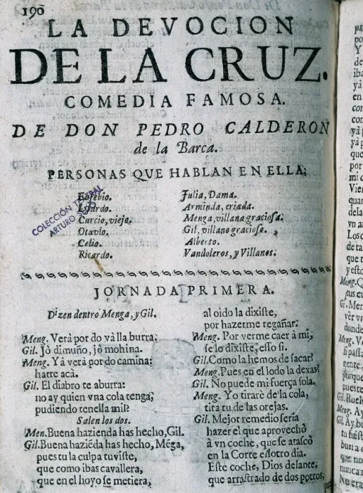 Framed Print : CALDERON DE LA BARCA, Pedro (1600-1681) Framed Print : CALDERON DE LA BARCA, Pedro (1600-1681)