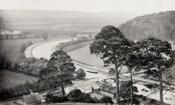 Framed Print : Caledonian Canal from Tomnahurich, Inverness Scotland Framed Print : Caledonian Canal from Tomnahurich, Inverness Scotland