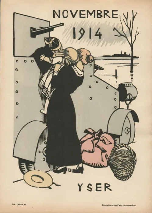 Framed Print : Calendar, November 1914, WW1 Framed Print : Calendar, November 1914, WW1