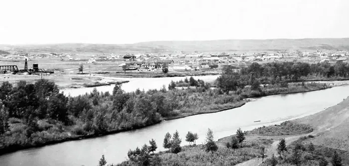 Framed Print : Calgary, Canada, early 1900s Framed Print : Calgary, Canada, early 1900s