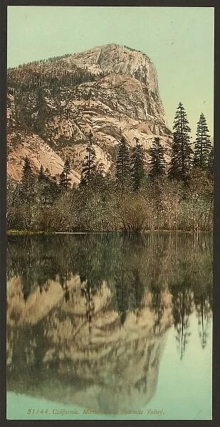 California. Mirror Lake, Yosemite Valley