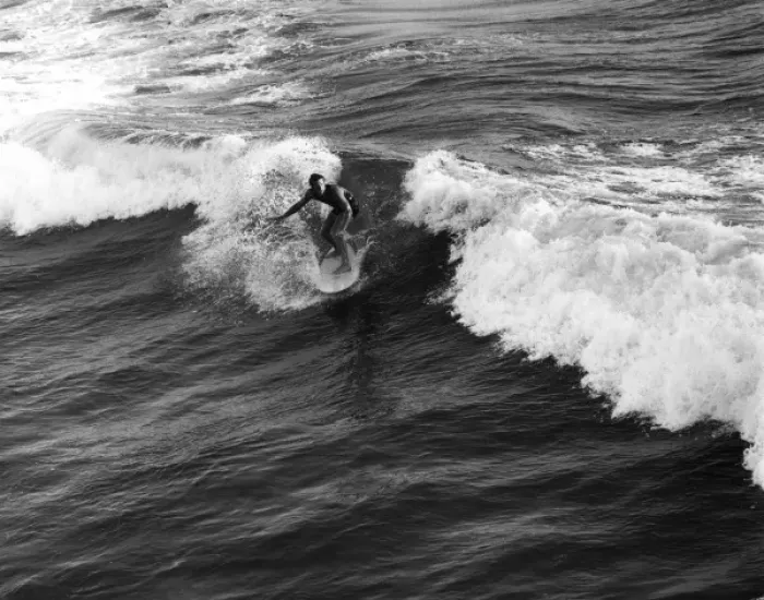 Framed Print : California Surfer Framed Print : California Surfer