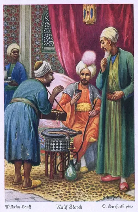 Framed Print : Caliph Stork, an eastern tale Framed Print : Caliph Stork, an eastern tale