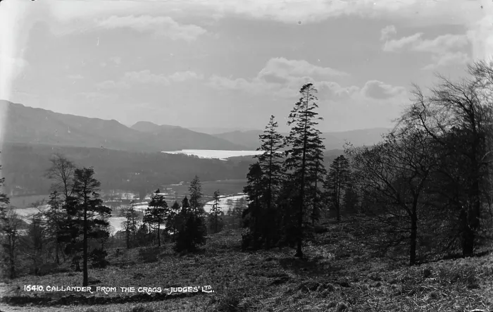 Framed Print : Callander from the Crags Framed Print : Callander from the Crags