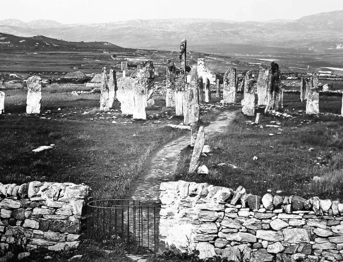Framed Print : Callanish Stones, Isle of Lewis, Victorian period Framed Print : Callanish Stones, Isle of Lewis, Victorian period
