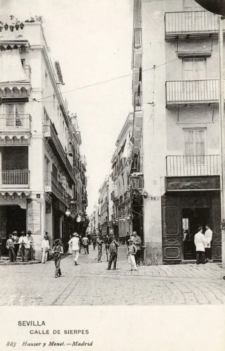 Framed Print : Calle de Sierpes, Seville, Spain Framed Print : Calle de Sierpes, Seville, Spain