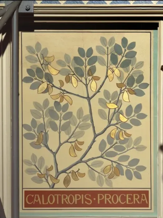 Framed Print : Calotropis procera, rubber bush Framed Print : Calotropis procera, rubber bush