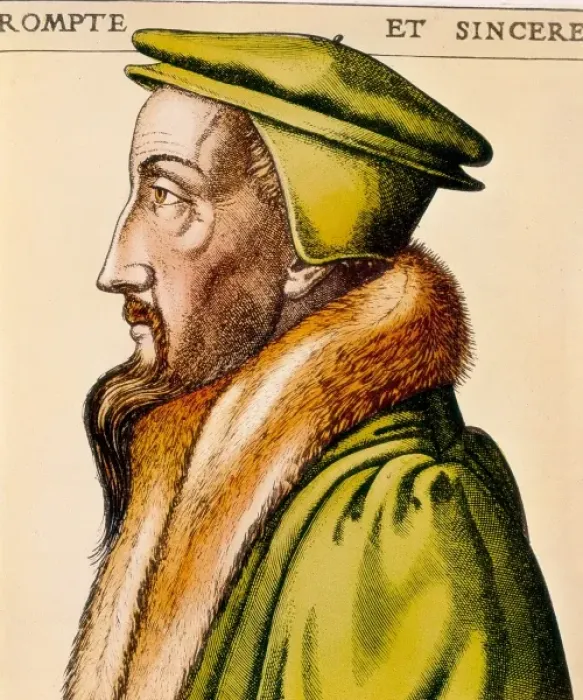 Framed Print : CALVIN, John (1509-1564) Framed Print : CALVIN, John (1509-1564)