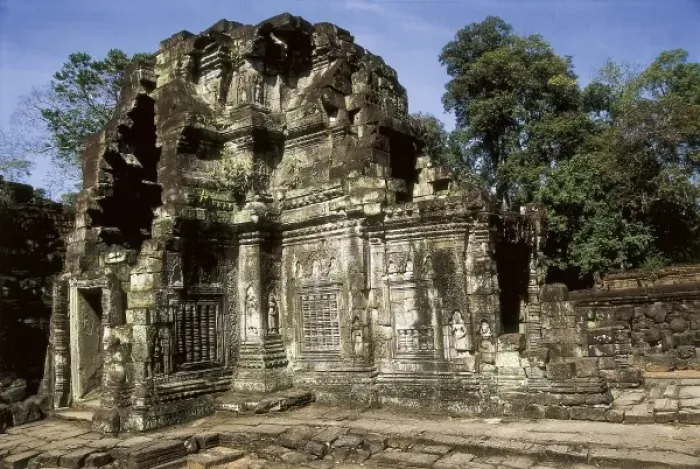Framed Print : CAMBODIA. Angkor. Hindu temple of Preah Khan Framed Print : CAMBODIA. Angkor. Hindu temple of Preah Khan