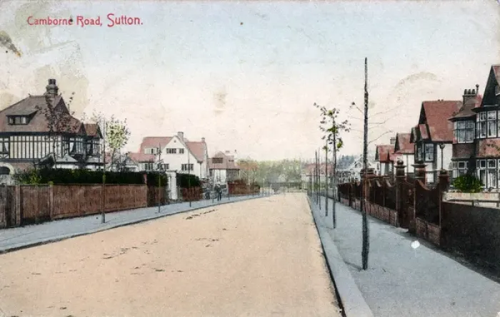 Framed Print : Camborne Road, Sutton, Surrey Framed Print : Camborne Road, Sutton, Surrey