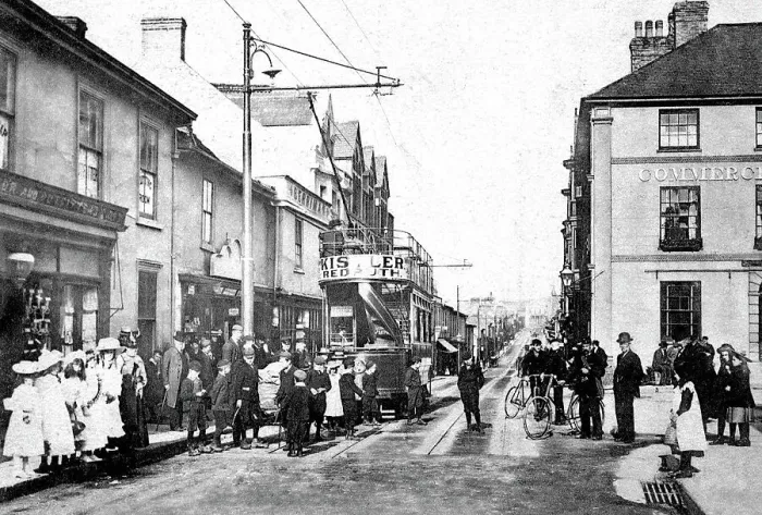 Framed Print : Camborne Trelowarren Street early 1900s Framed Print : Camborne Trelowarren Street early 1900s
