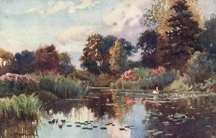 Framed Print : Cambridge / Botanic Gdns Framed Print : Cambridge / Botanic Gdns