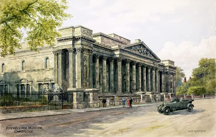 Framed Print : Cambridge - Fitzwilliam Museum Framed Print : Cambridge - Fitzwilliam Museum