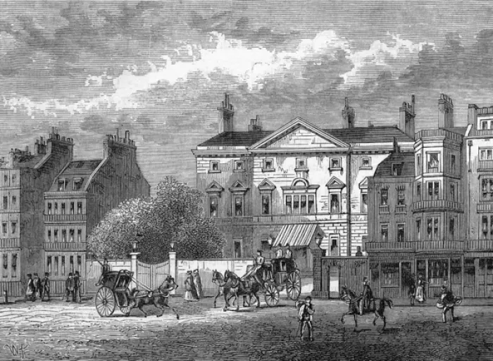 Framed Print : Cambridge House Framed Print : Cambridge House