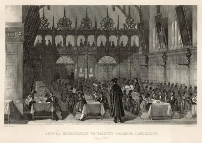 Framed Print : Cambridge Uni Exams Trin Framed Print : Cambridge Uni Exams Trin