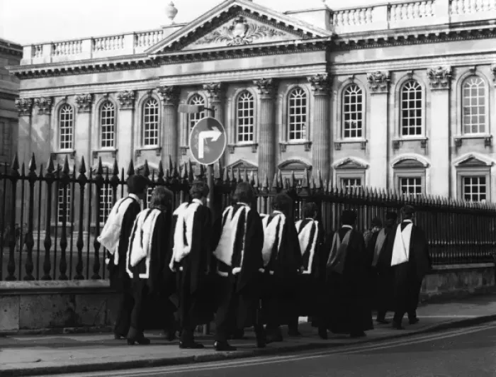 Framed Print : Cambridge Univ Graduates Framed Print : Cambridge Univ Graduates