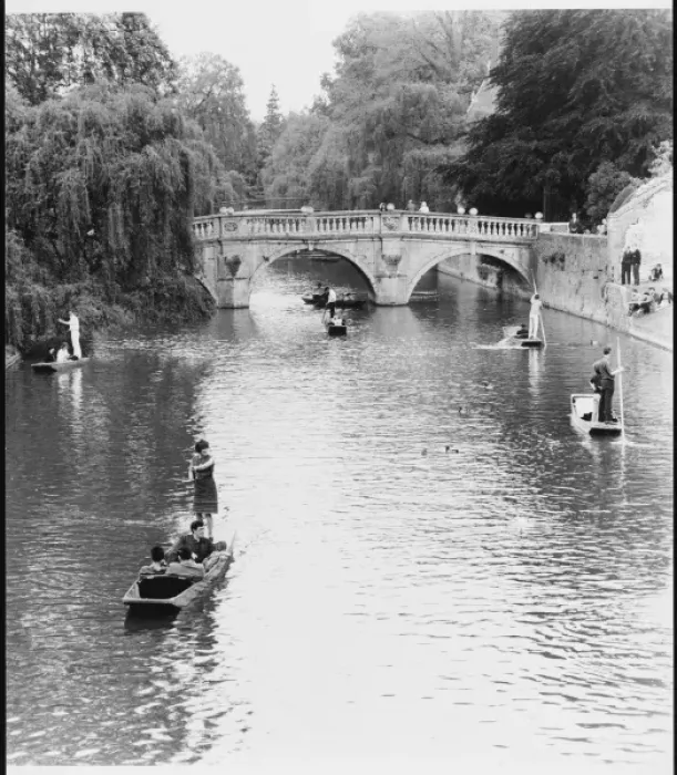 Framed Print : Cambridge Univ River 20C Framed Print : Cambridge Univ River 20C