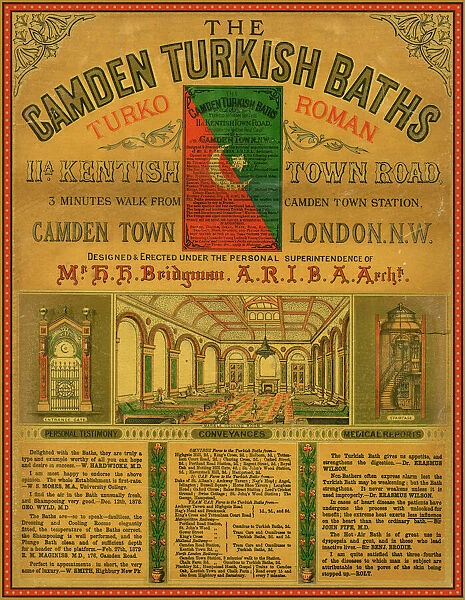 The Camden Turkish Baths, 11a Kentish Town Road, London