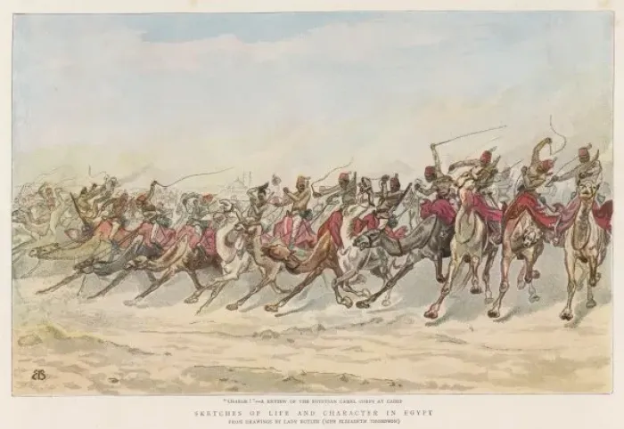 Framed Print : Camel Corps Review / Cairo Framed Print : Camel Corps Review / Cairo