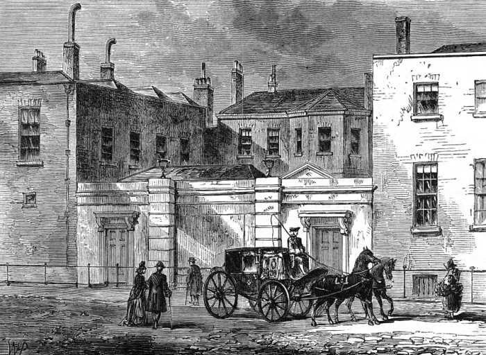 Framed Print : Camelford House Framed Print : Camelford House