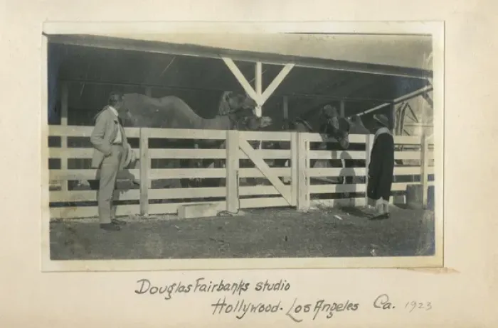 Framed Print : Camels at Douglas Fairbanks Studio, Hollywood, USA Framed Print : Camels at Douglas Fairbanks Studio, Hollywood, USA