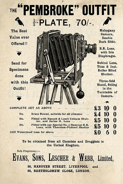 Camera advertisement