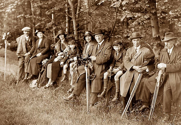 A Camera Club outing in the 1920s