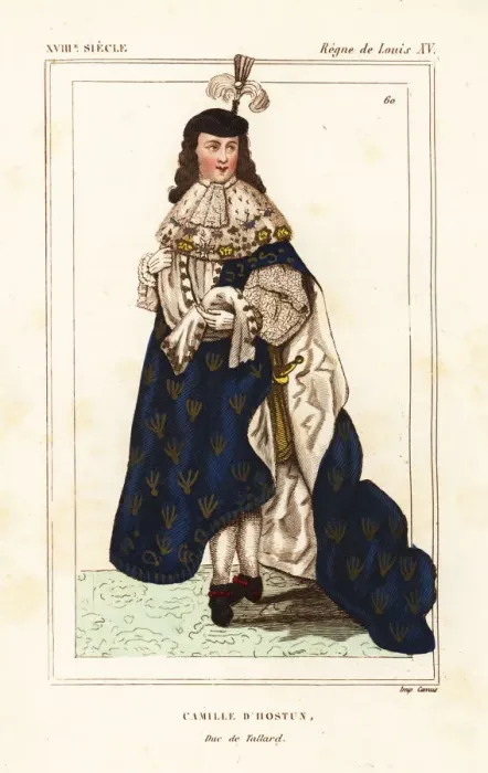 Framed Print : Camille d Hostun de la Baume, duc de Tallard (1652-1728) Framed Print : Camille d Hostun de la Baume, duc de Tallard (1652-1728)