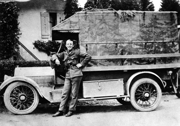 Framed Print : Camoflagued ambulance Framed Print : Camoflagued ambulance