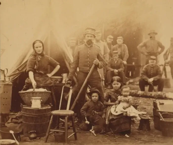 Framed Print : Camp of 31st Pennsylvania Infantry near Washington, D. C Framed Print : Camp of 31st Pennsylvania Infantry near Washington, D. C