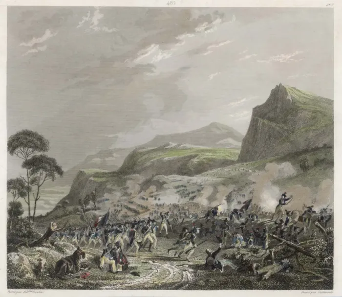 Framed Print : Camp De Perulle 1793 Framed Print : Camp De Perulle 1793