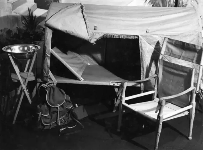 Framed Print : Camping Equipment Framed Print : Camping Equipment