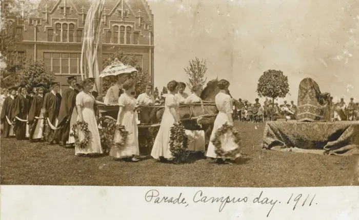 Framed Print : Campus Day Parade Framed Print : Campus Day Parade
