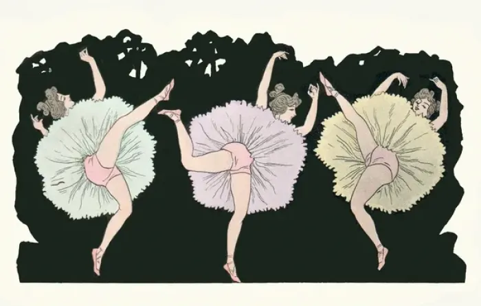 Framed Print : Can-can dancers Framed Print : Can-can dancers