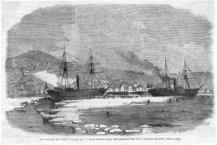 Framed Print : Canada / Halifax 19C Framed Print : Canada / Halifax 19C