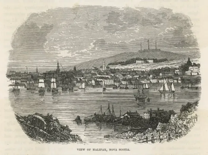 Framed Print : Canada / Halifax 19C Framed Print : Canada / Halifax 19C